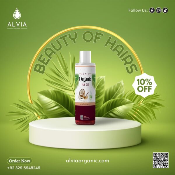 Organic Hair Oil - Image 4